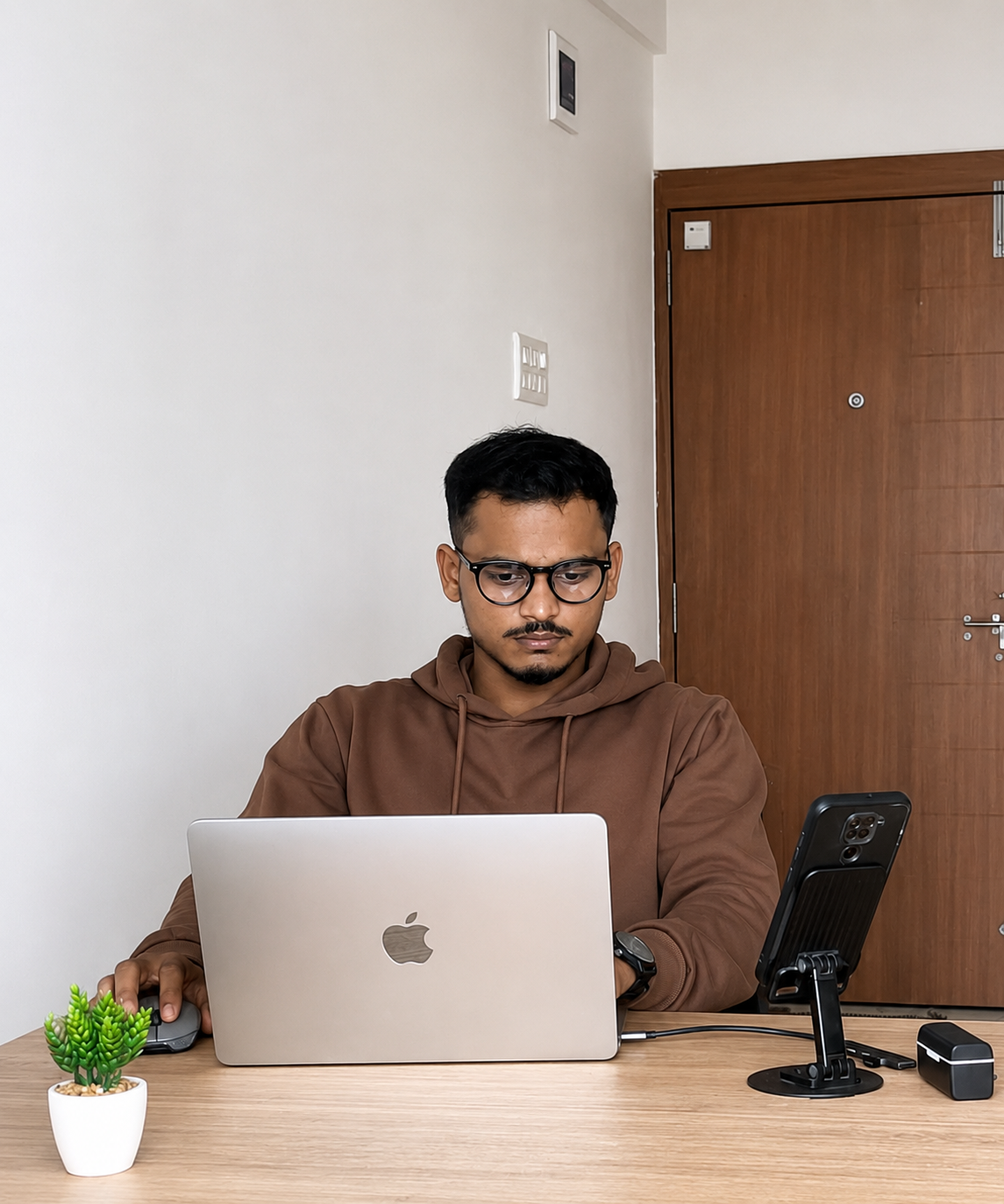 On-site with a client, Fasttech Precision India